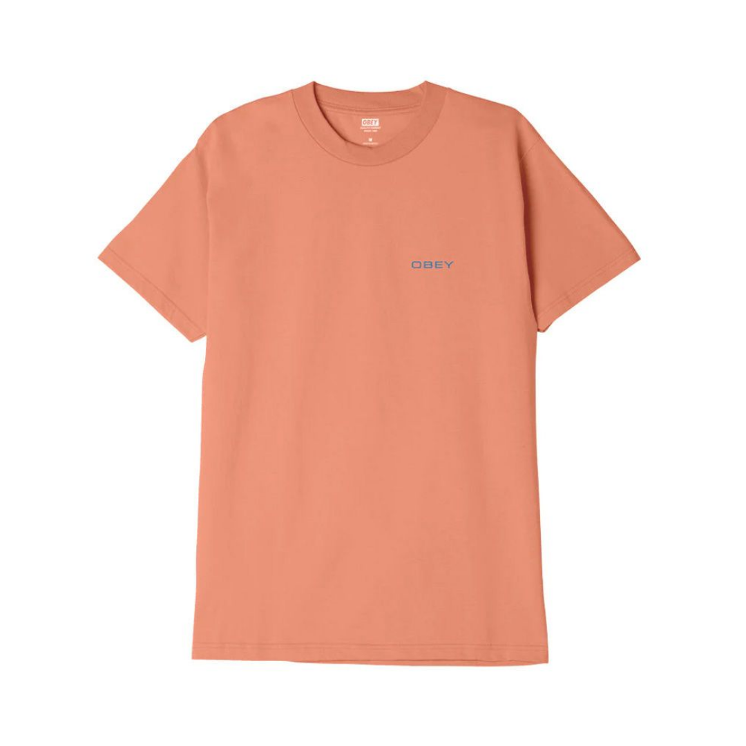 Op Perspective T-Shirt Coral