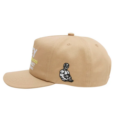 Transport 5 Panel Snapback Khaki