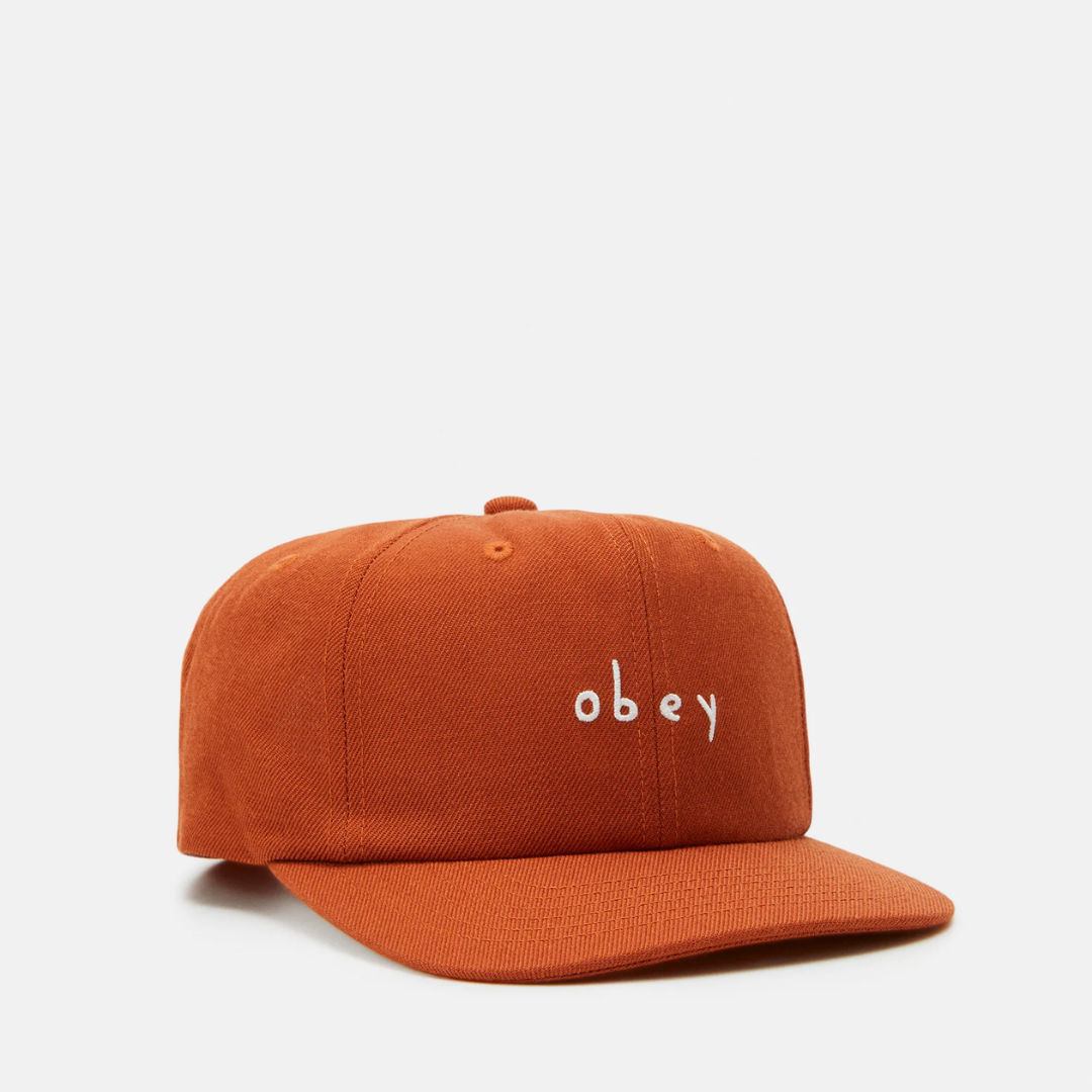 Gaze 6 Panel Hat Bombay Brown