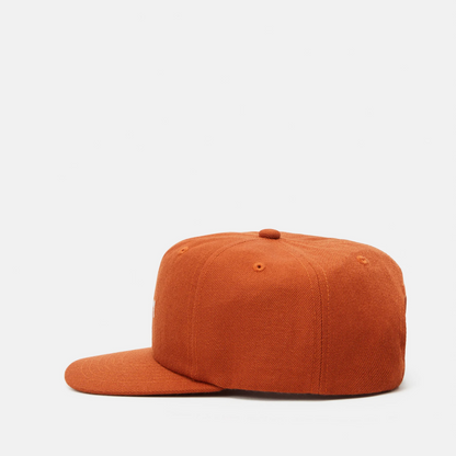 Gaze 6 Panel Hat Bombay Brown