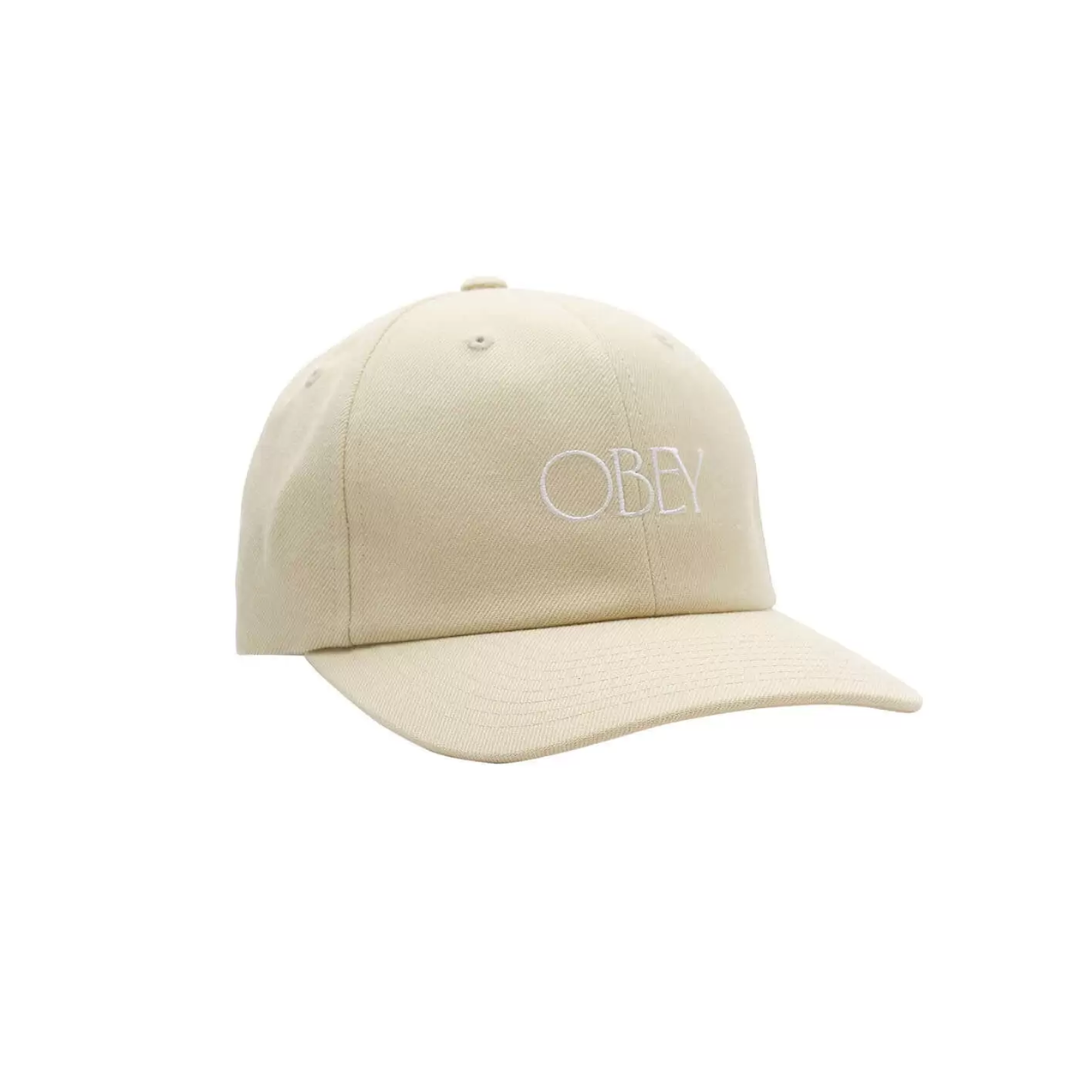 Hedges 6 Panel Strapback Irish Cream