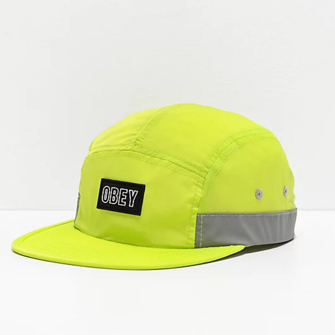 Road Block Hat Yellow