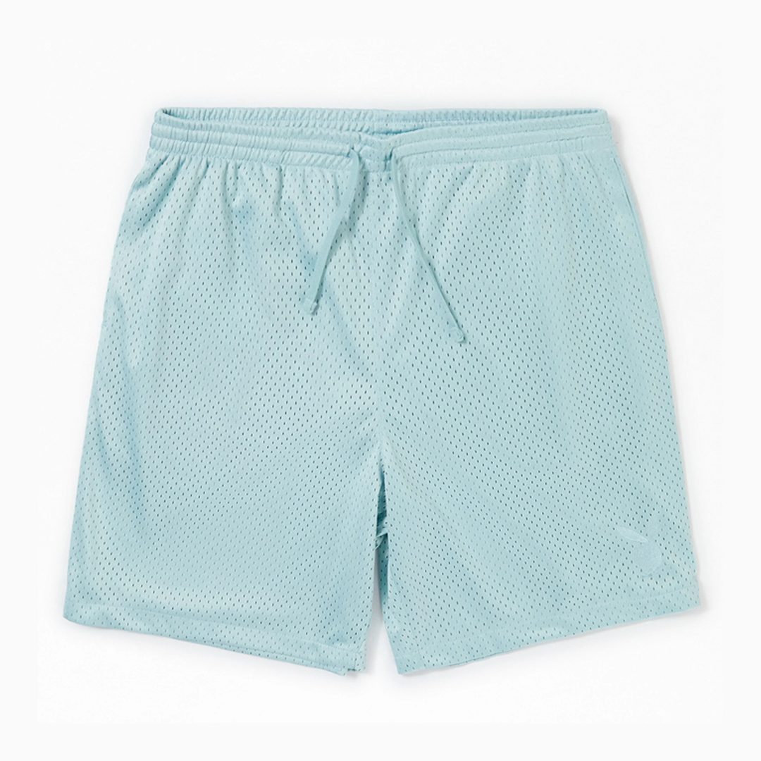 Logo Mesh Shorts Light Blue