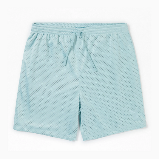 Logo Mesh Shorts Light Blue