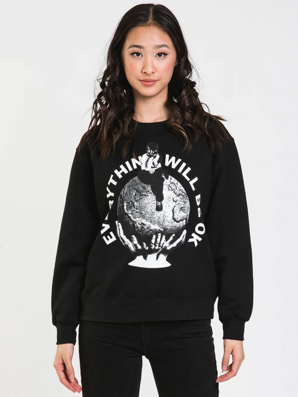 Everything will be okay crewneck