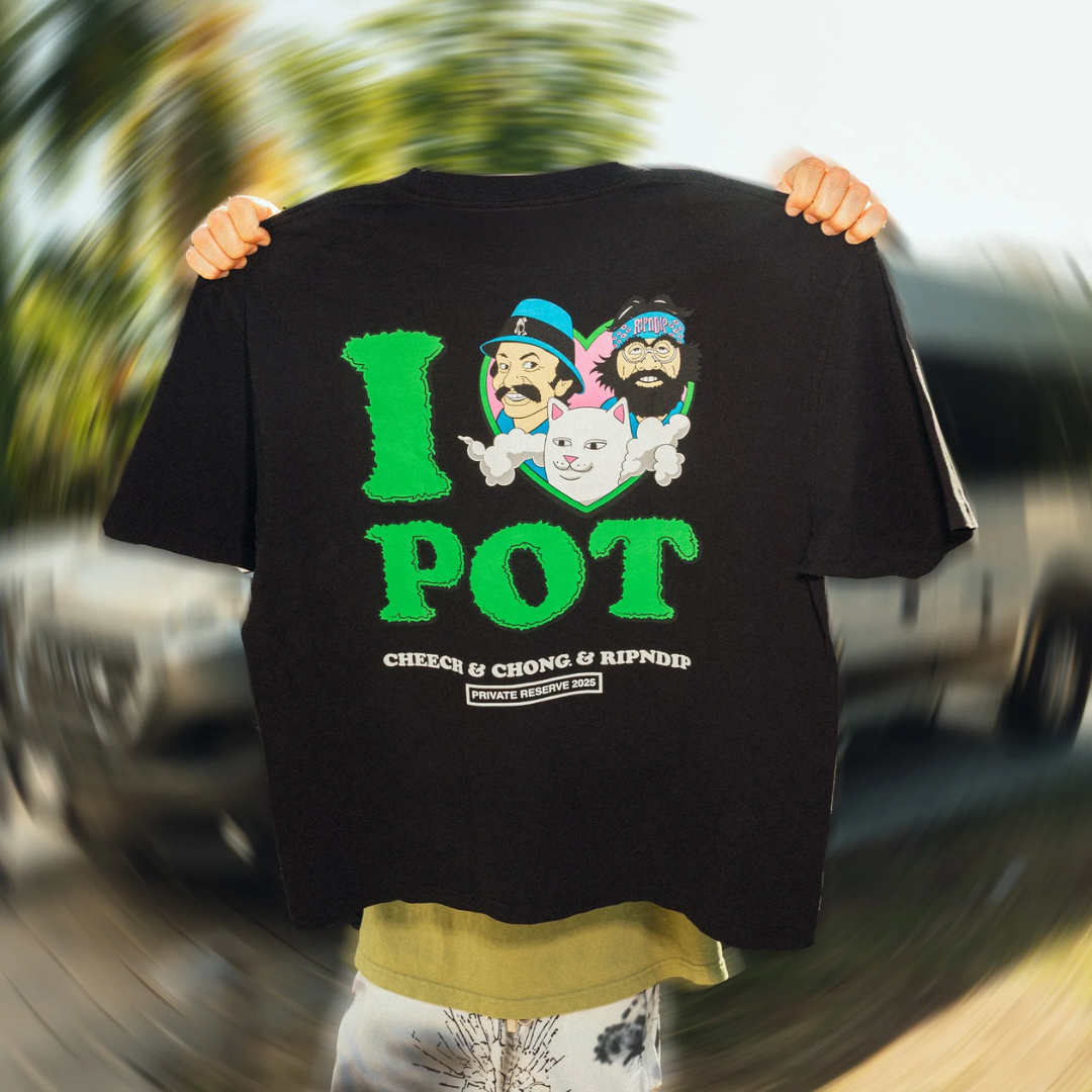 I <3 Pot Tee Black