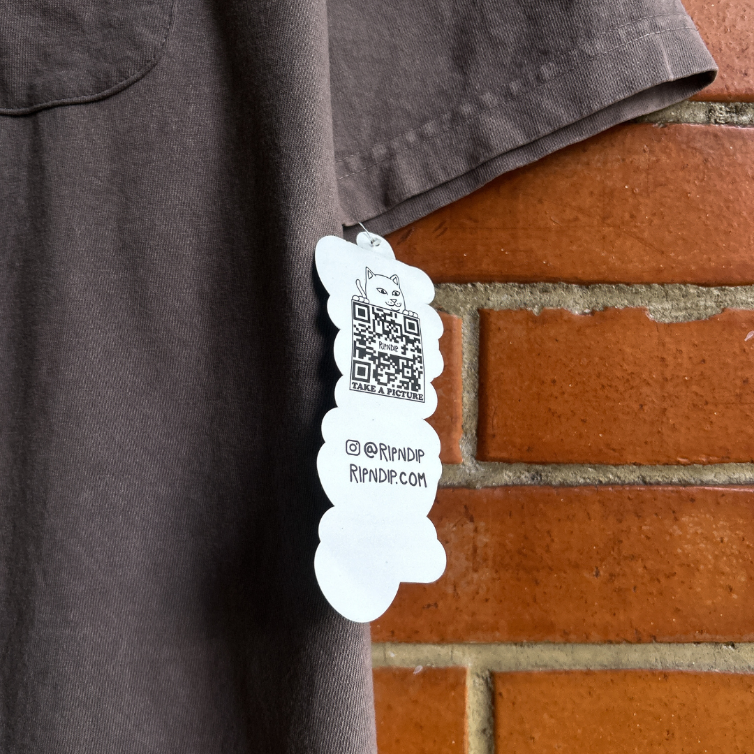 Lord Nermal Pocket Tee (Tan Mineral Wash)