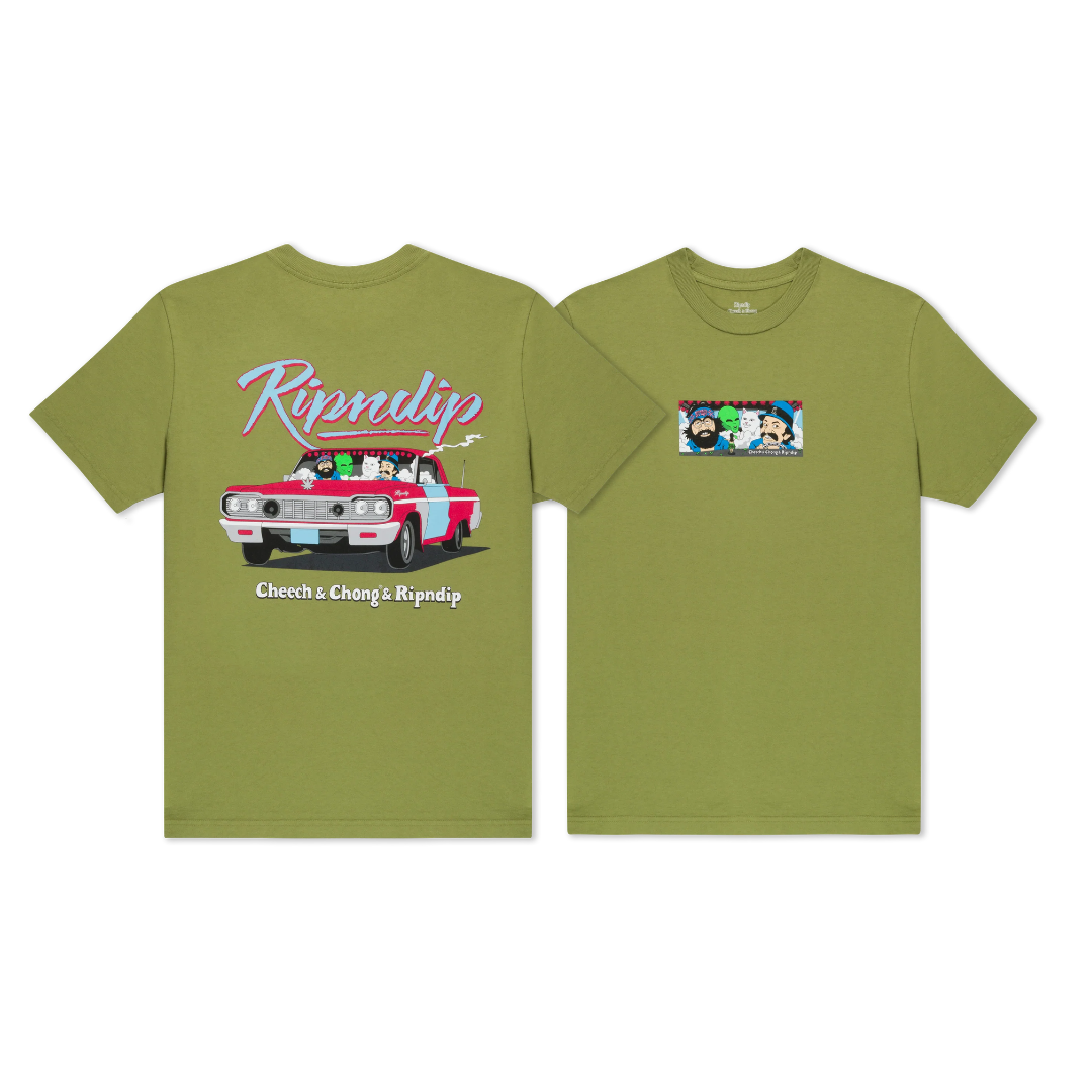 Riders Tee (Light Forest)