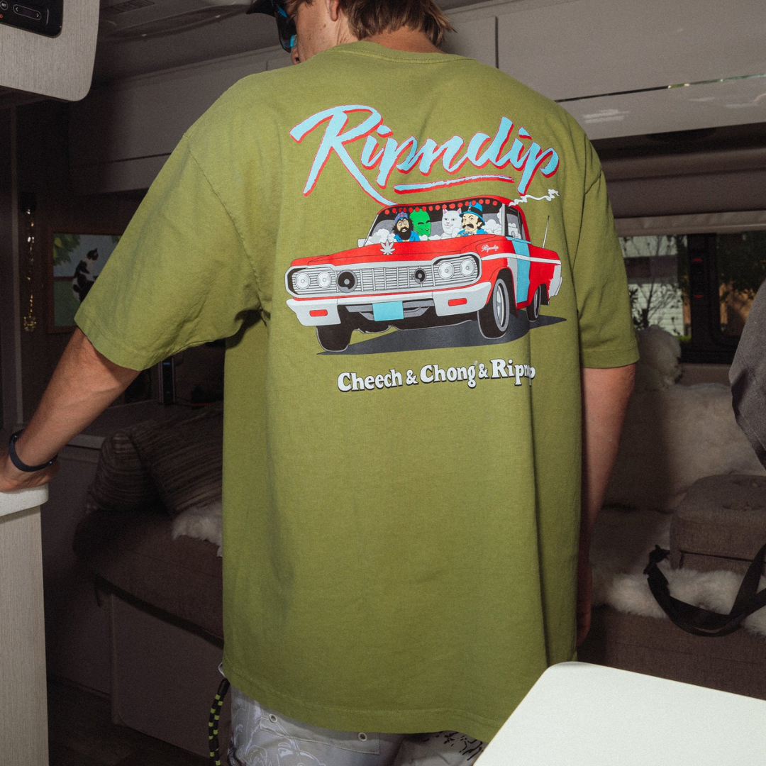 Riders Tee (Light Forest)