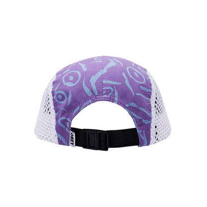 Scribbles Camp Cap Purple Multi