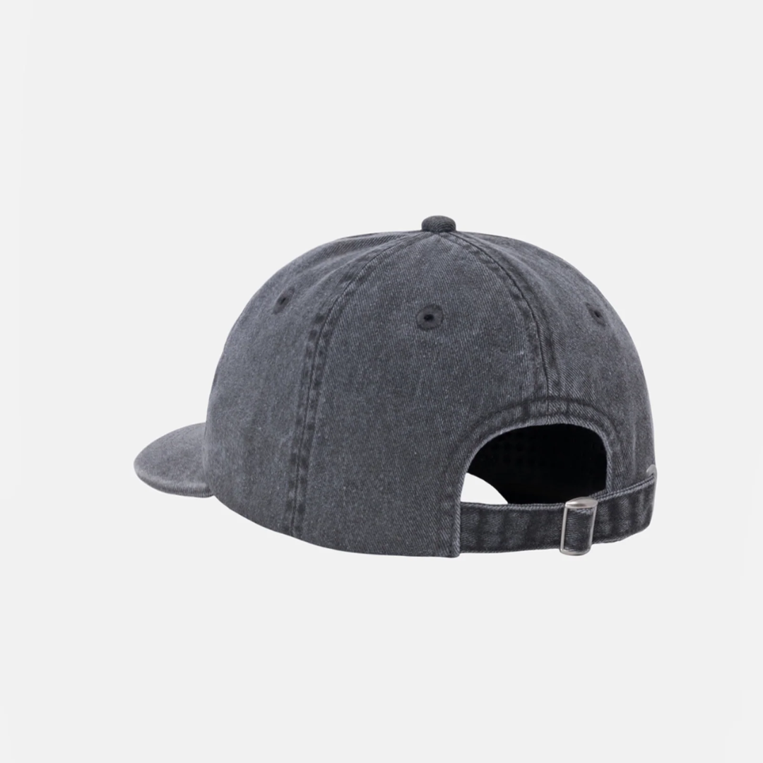 Basic Stüssy Cap Washed Charcoal