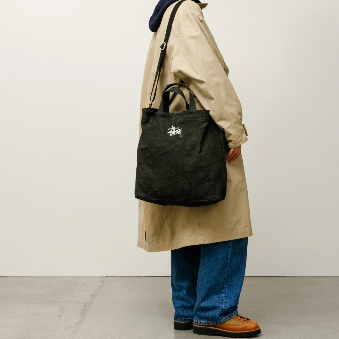 Canvas Crossbody Bag Black