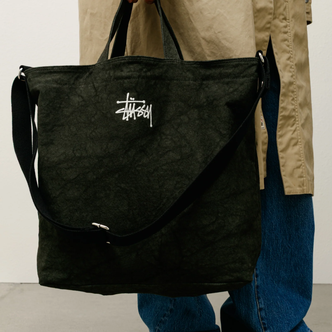 Canvas Crossbody Bag Black