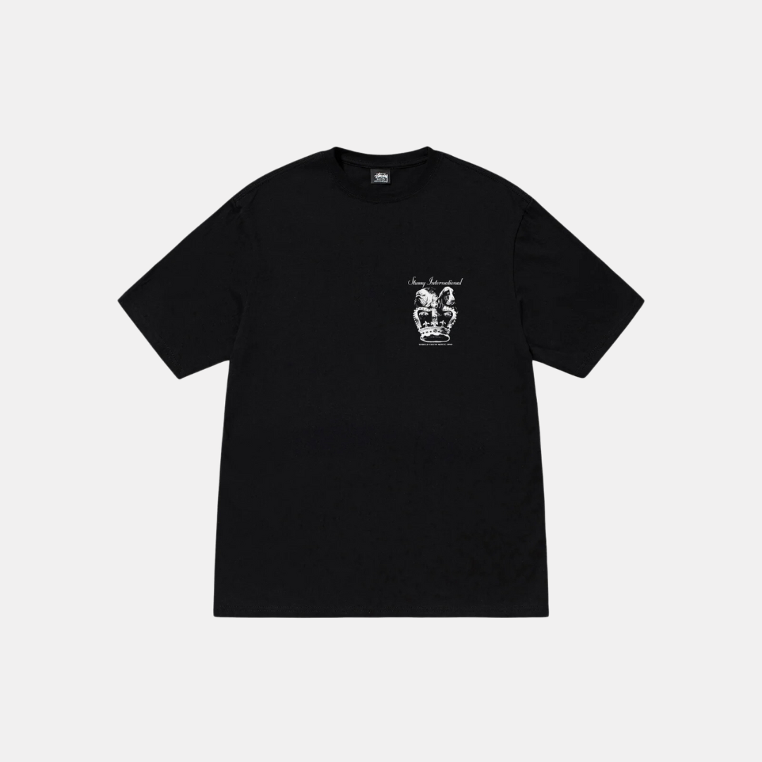 Dog Crown Tee Black