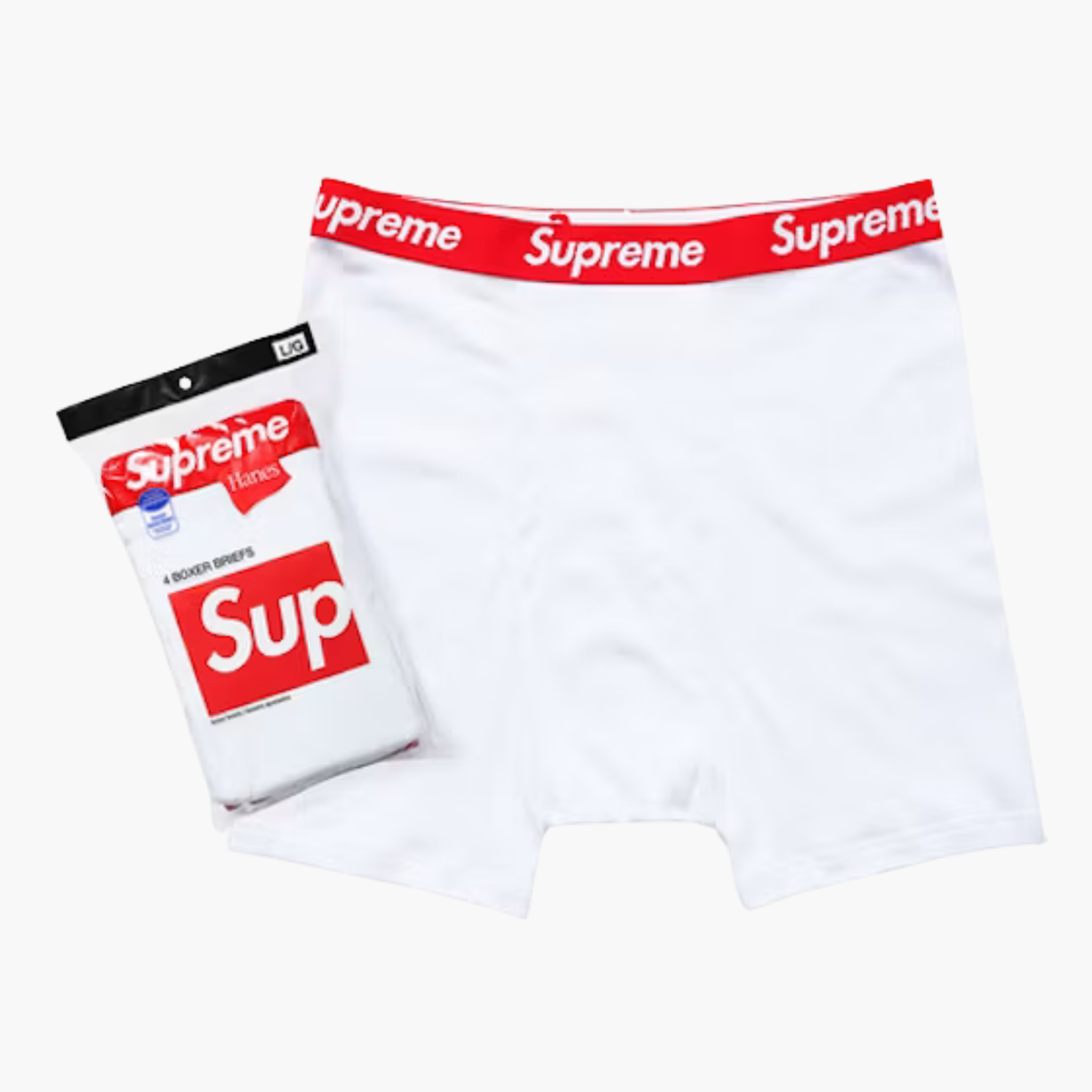 Supreme x Hanes Boxer Brief 4-Pack