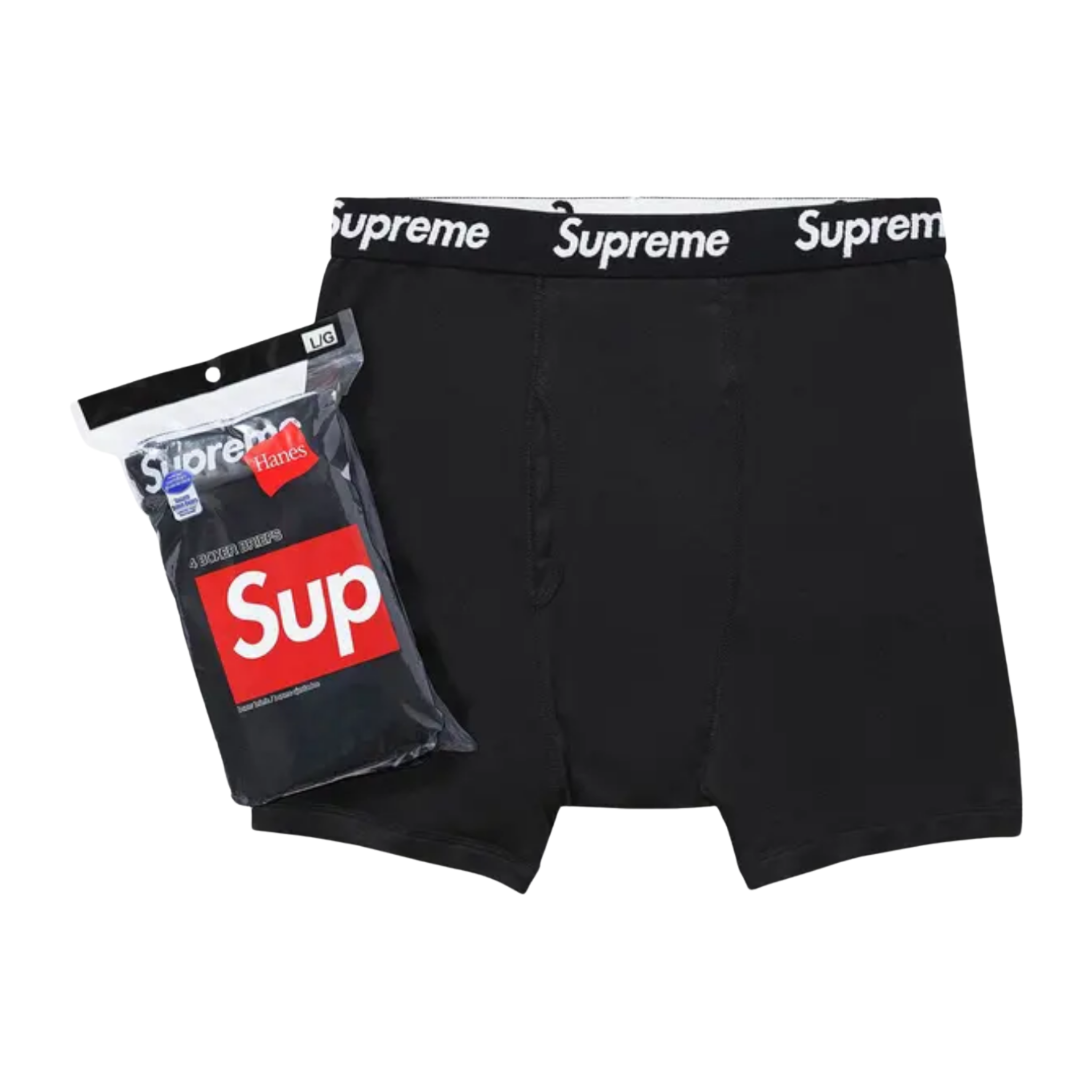 Supreme x Hanes Boxer Brief 4-Pack