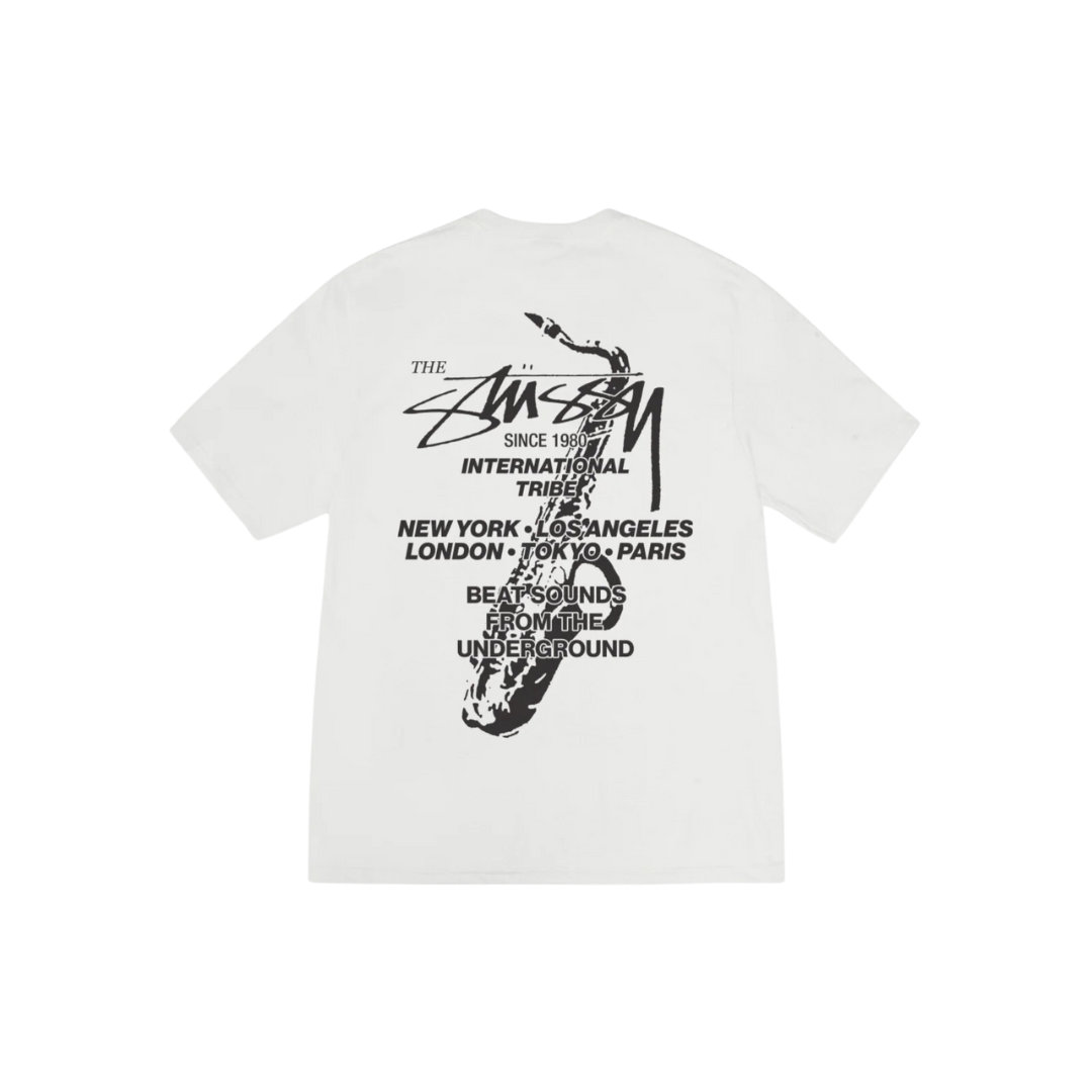 Beat Sounds Tee Pigment Dyed Natural