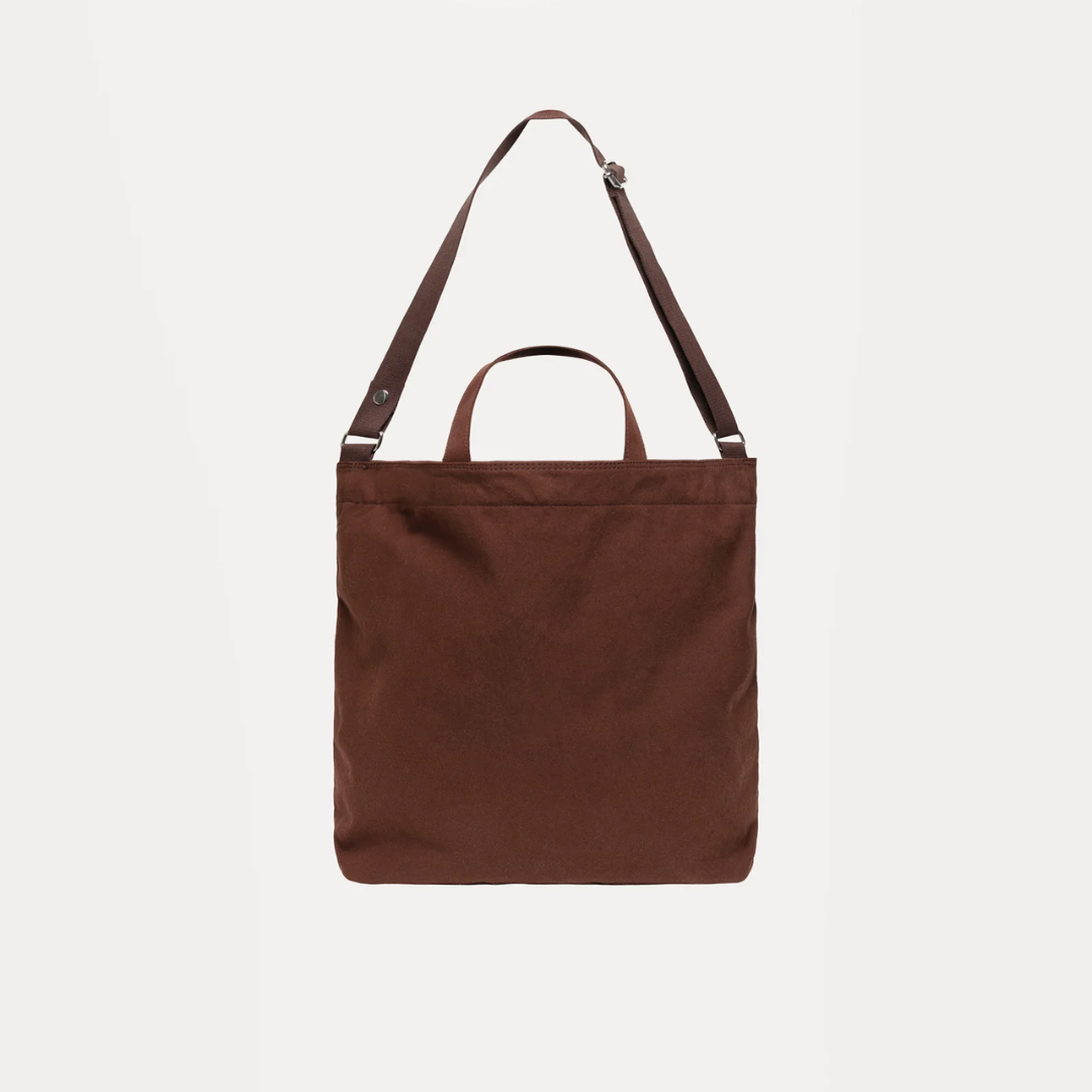 Canvas Crossbody Bag Brown