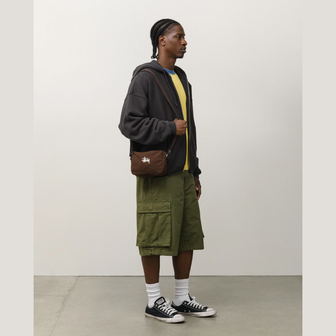 Canvas Bolsa Lateral Café