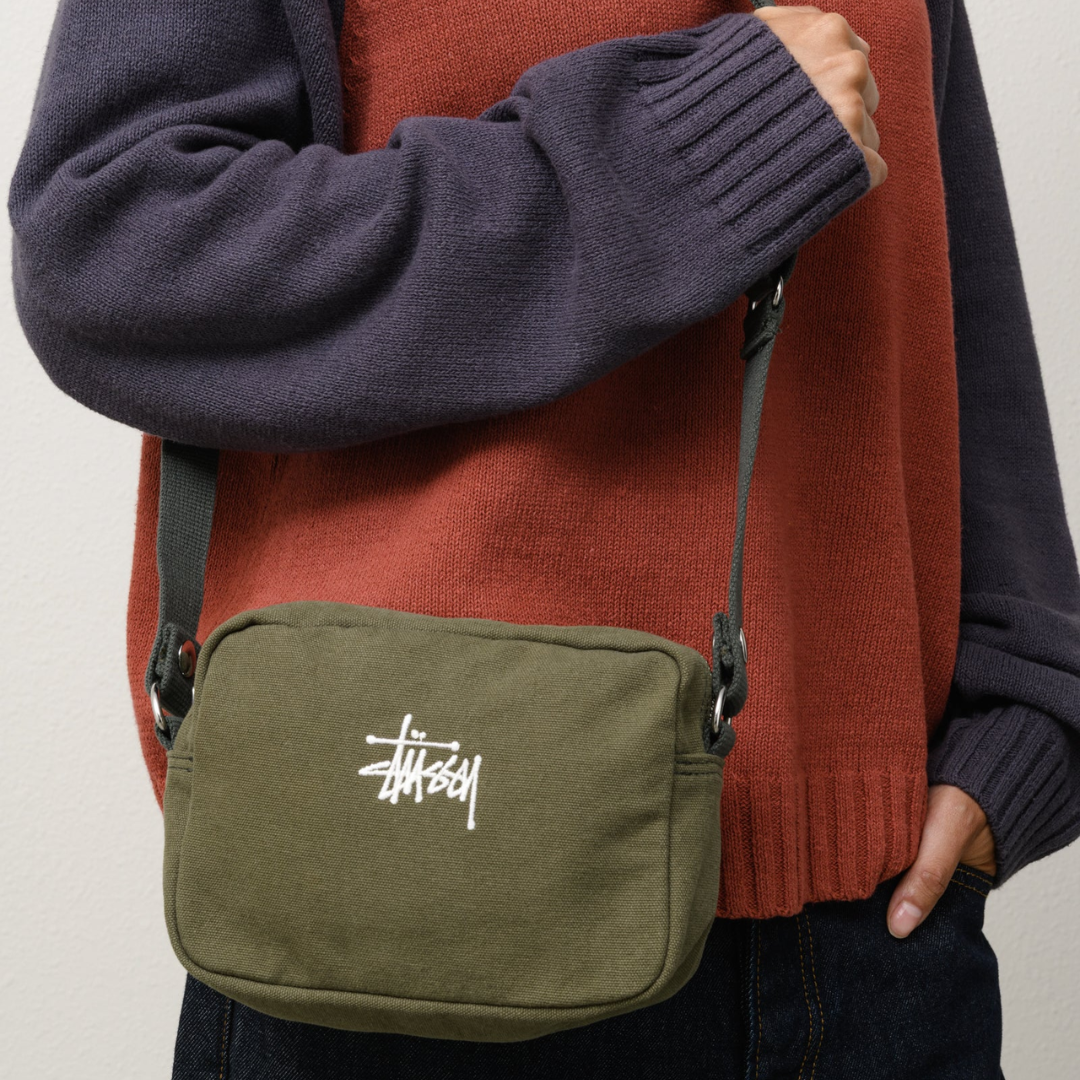 Canvas Bolsa Lateral Verde