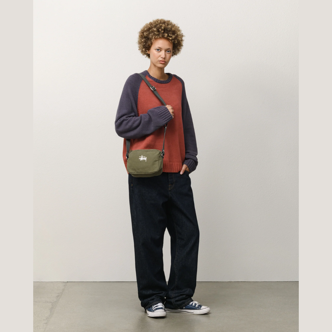 Canvas Bolsa Lateral Verde