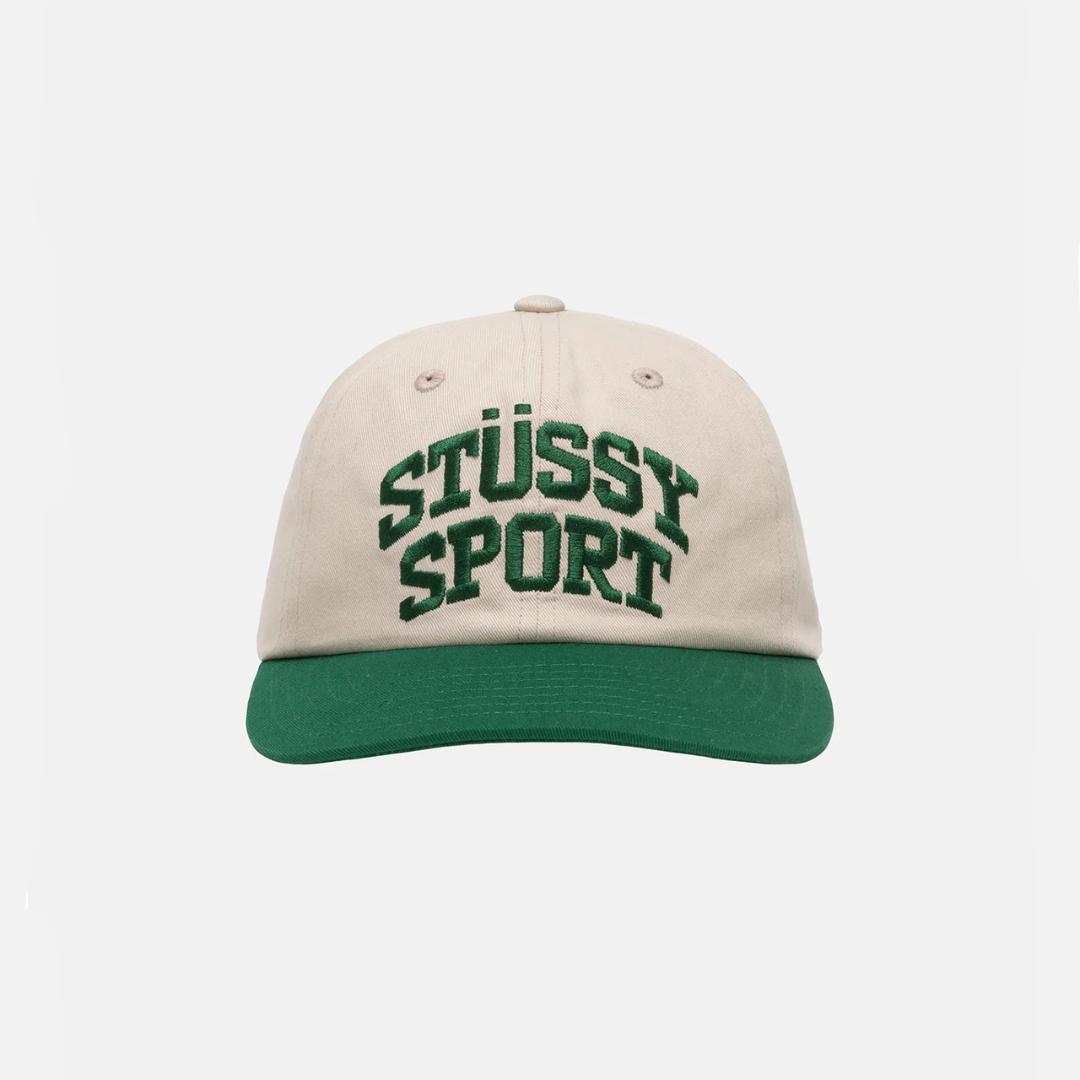 Mid Depth Stüssy Sport Snapback Natural