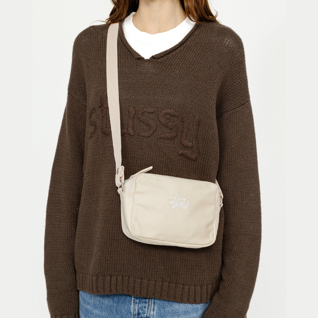 Canvas Bolsa Lateral Natural