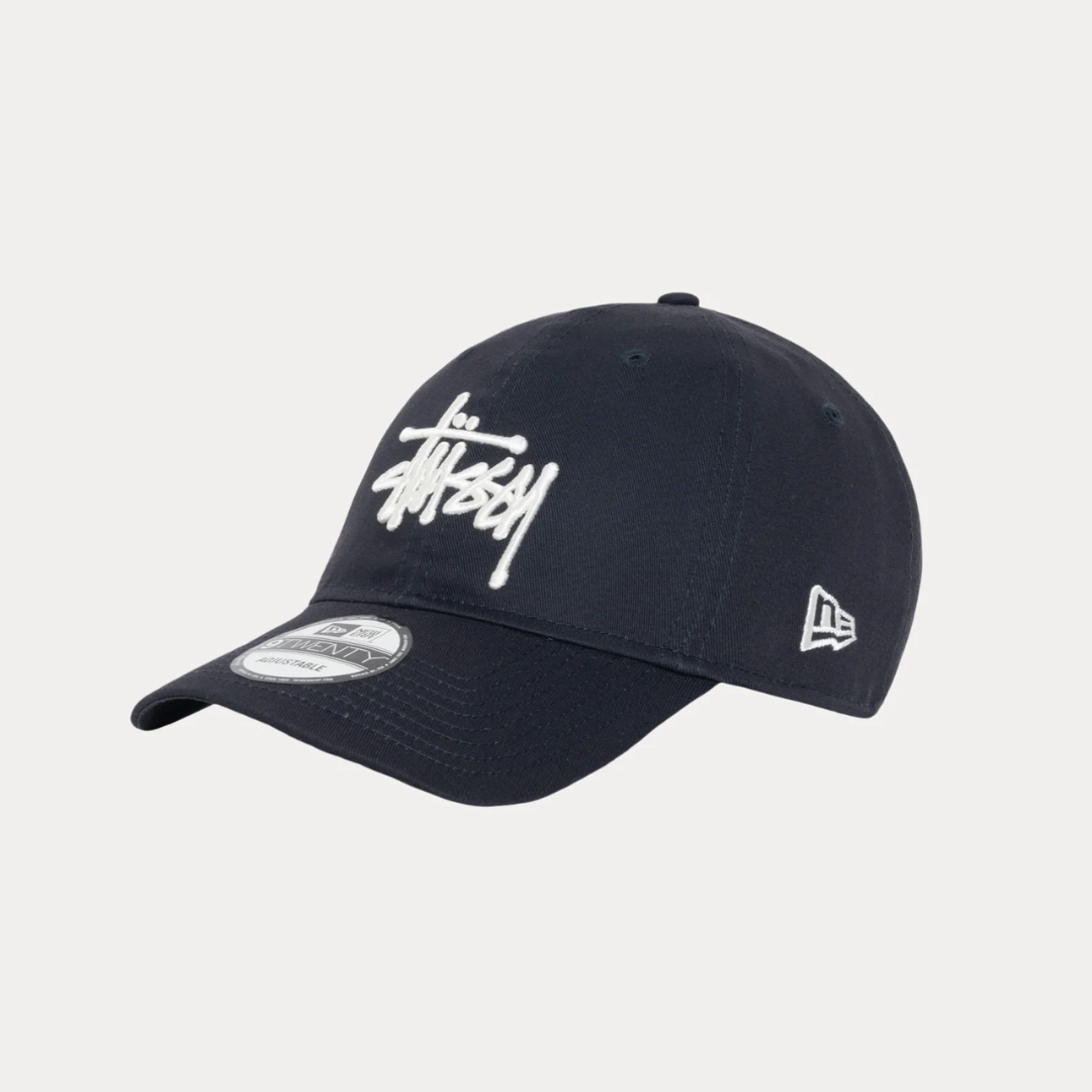 Stüssy x New Era 9Twenty Basic Strapback Dark Navy
