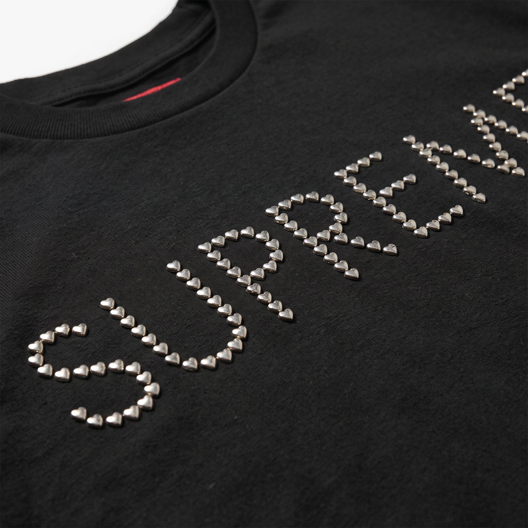 Supreme Hearts Studded S/S Top
