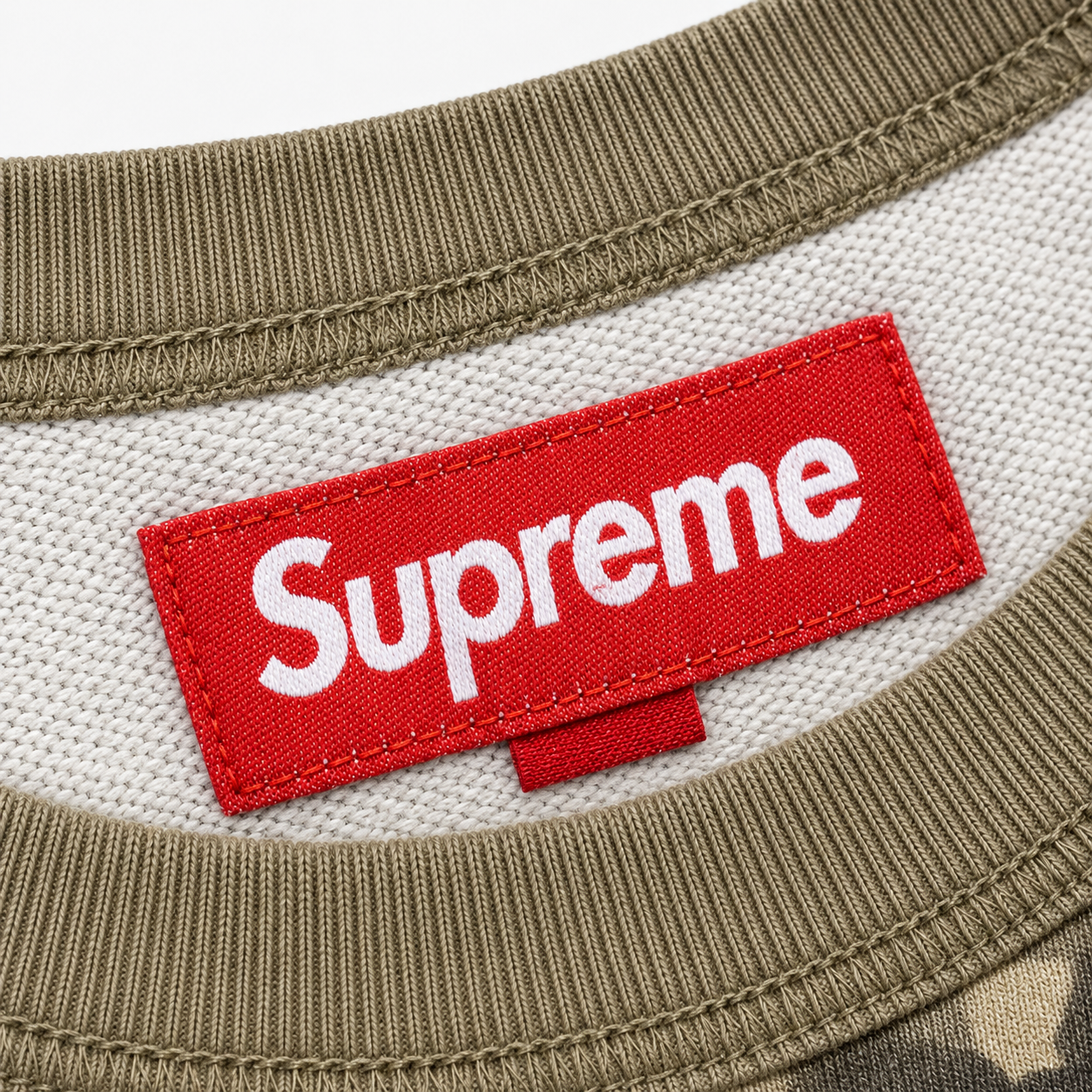 Supreme Wildlife Camo Raglan L/S Top