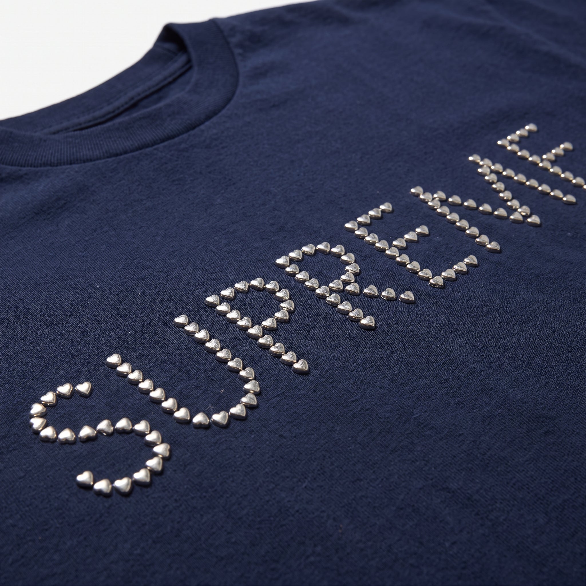Supreme Hearts Studded S/S Top
