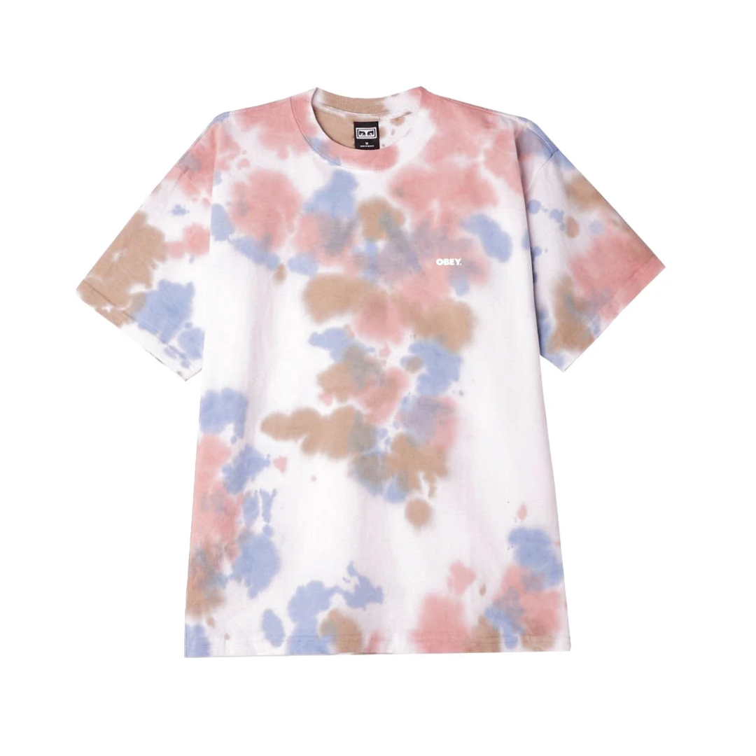 Bold Heavyweight Blotch Tee Putty Pink Uomo