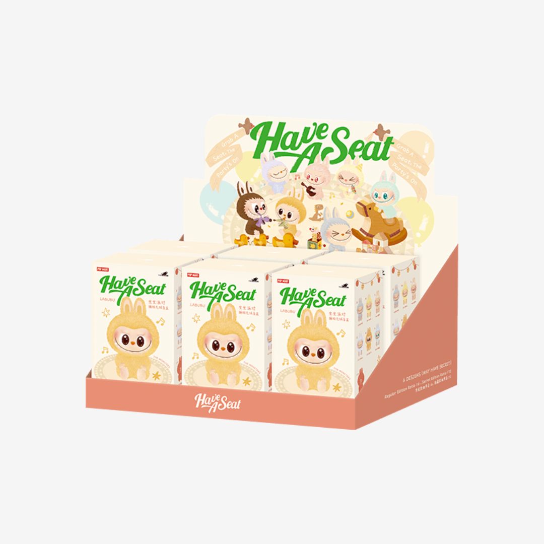 (BABA) Labubu THE MONSTERS - Have a Seat Vinyl Plush