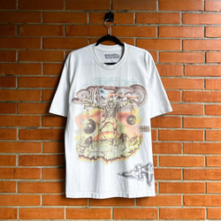 Travis Scott Cactus Jack Utopia Tour Skitzo Circus Maximus Tee White