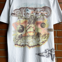 Travis Scott Cactus Jack Utopia Tour Skitzo Circus Maximus Tee White