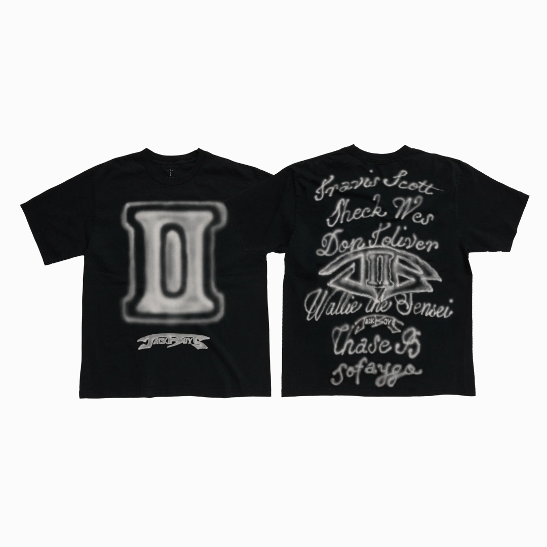 Travis Scott Jackboys 2 Black Tee