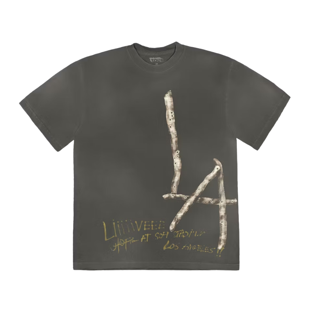 Travis Scott Utopia Is In Los Angeles T-shirt Black