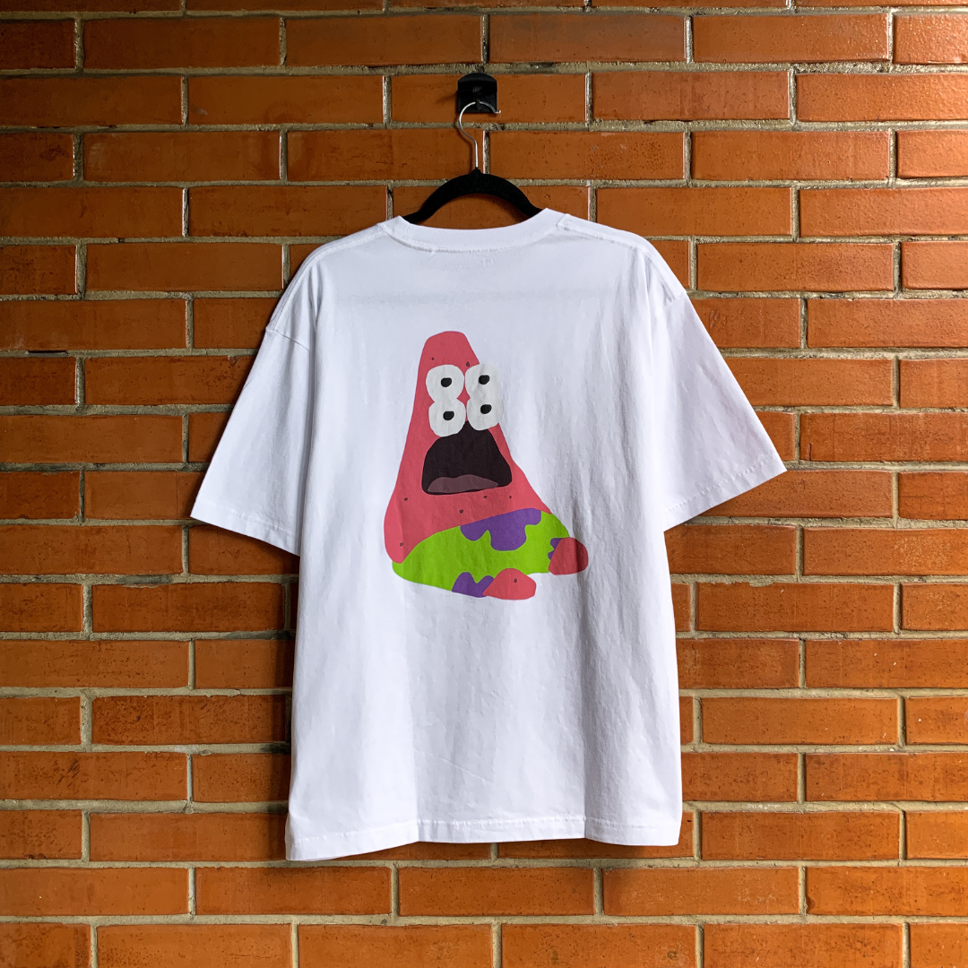 SpongeBob SquarePants Cactus Plant Flea Market UT Graphic T-Shirt White