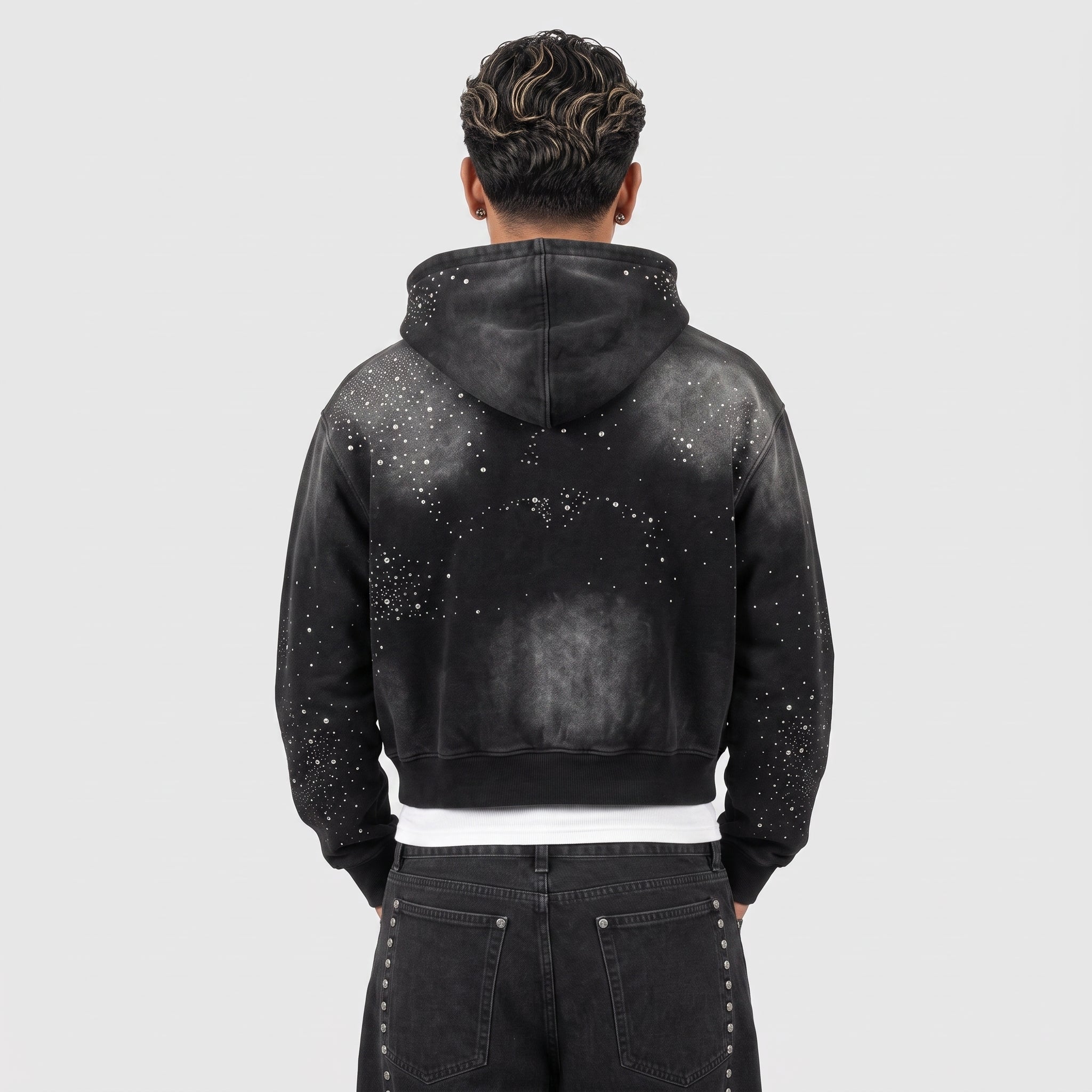 Vale Forever Classico Zip Up Hoodie 'Black'