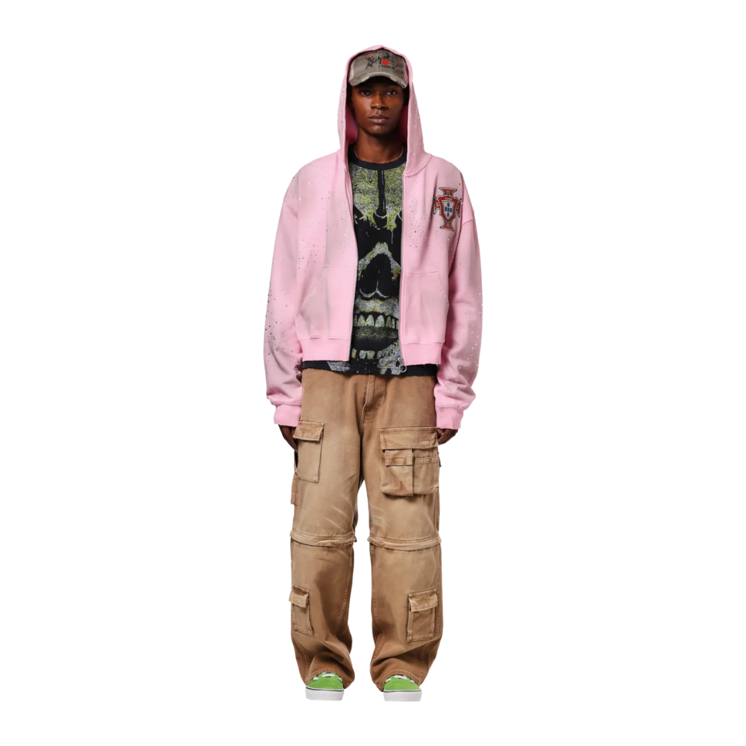Vale Forever Pluto Custered Zip Up 'Pink'