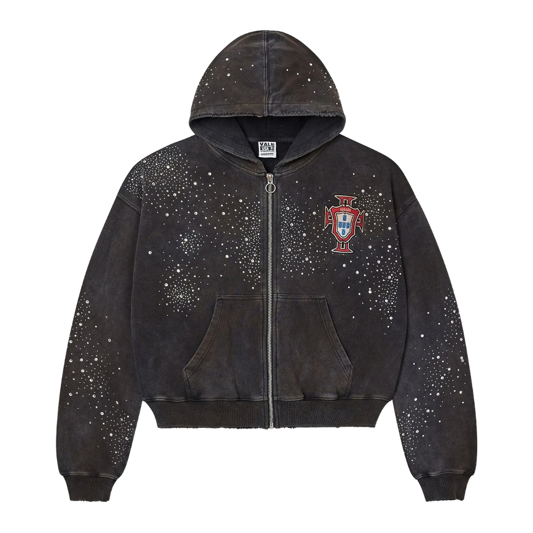 Vale Forever Pluto Custered Zip Up 'Black'