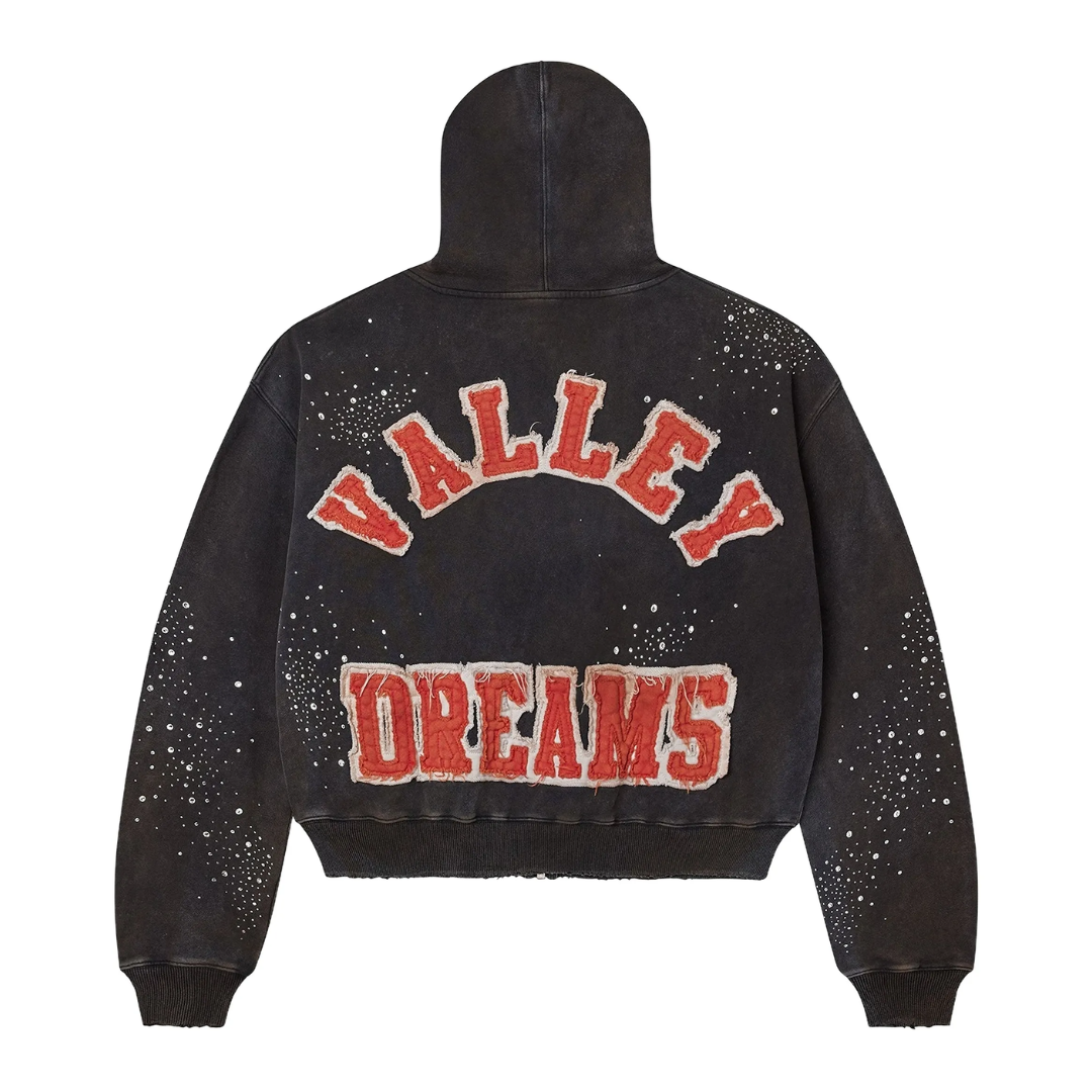 Vale Forever Pluto Custered Zip Up 'Black'