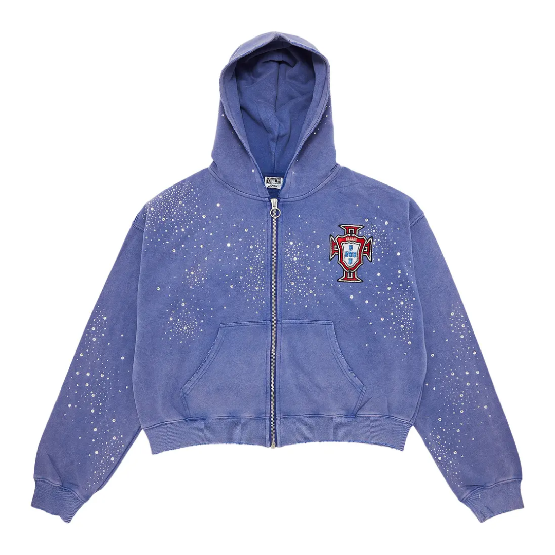 Vale Forever Pluto Custered Zip Up 'Light Blue'
