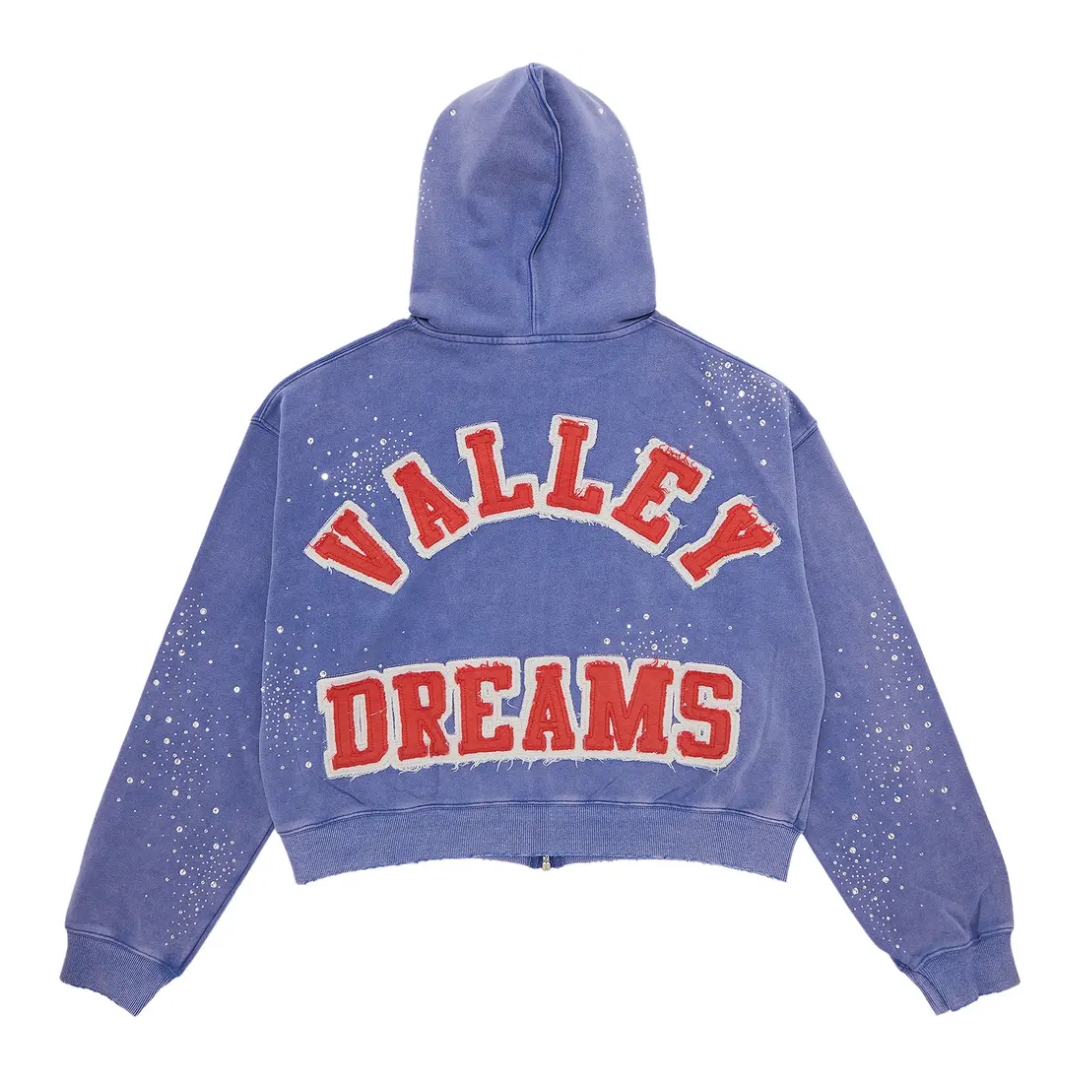 Vale Forever Pluto Custered Zip Up 'Light Blue'