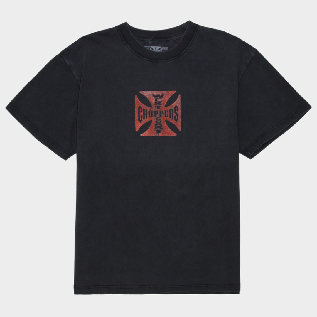 West Coast Choppers Script Mens Tee