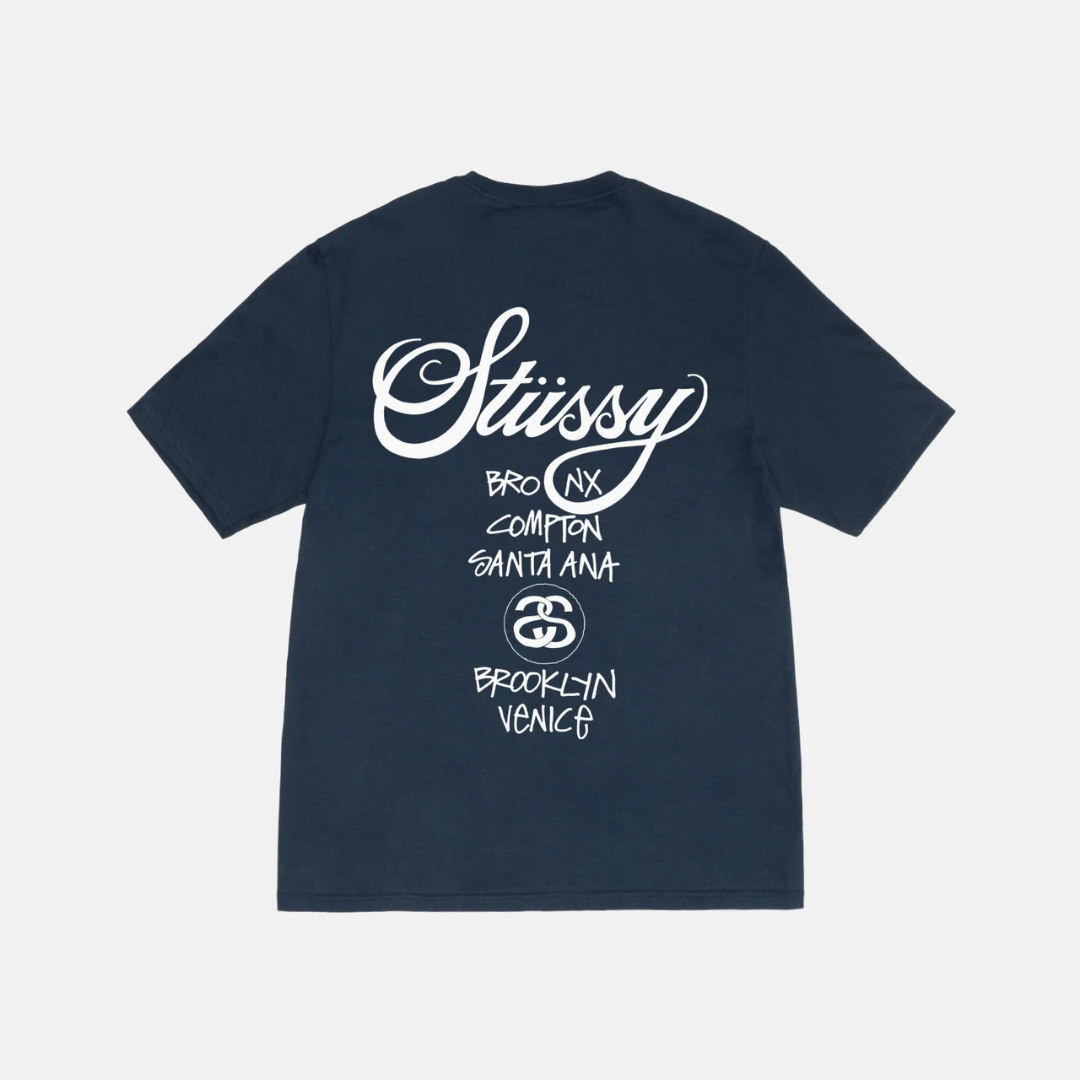 World Tour Tee Navy