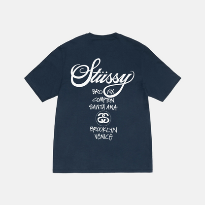 World Tour Tee Navy