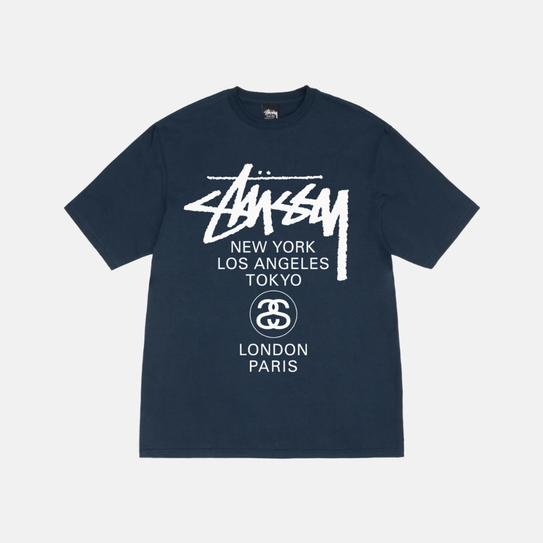 World Tour Tee Navy