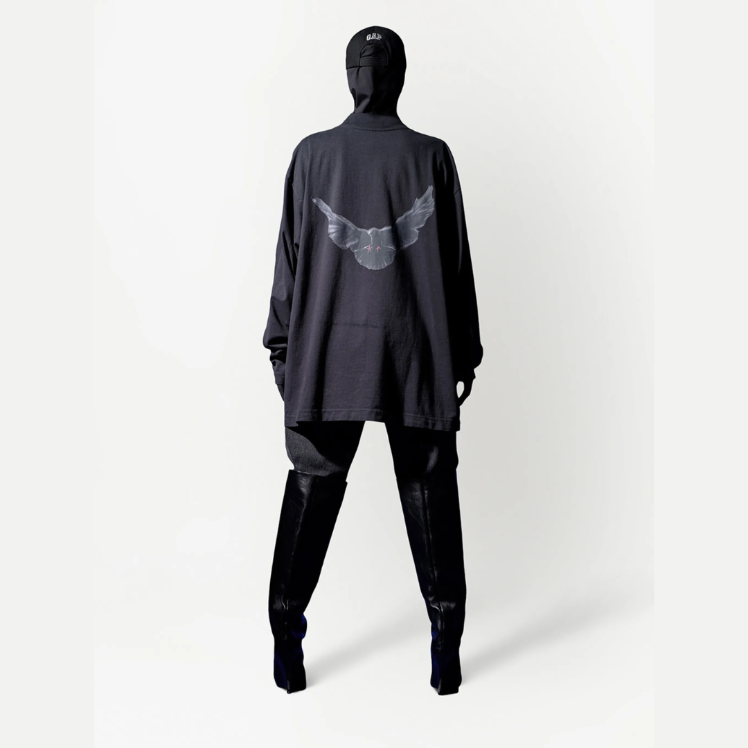 Yeezy Gap Engineered by Balenciaga Dove Longsleeve Tee Black