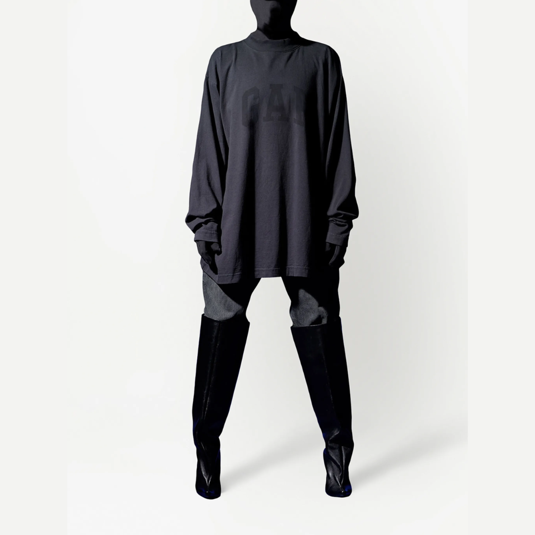 Yeezy Gap Engineered by Balenciaga Dove Longsleeve Tee Black